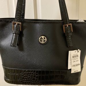 GIANI BERNINI CROC TOTE